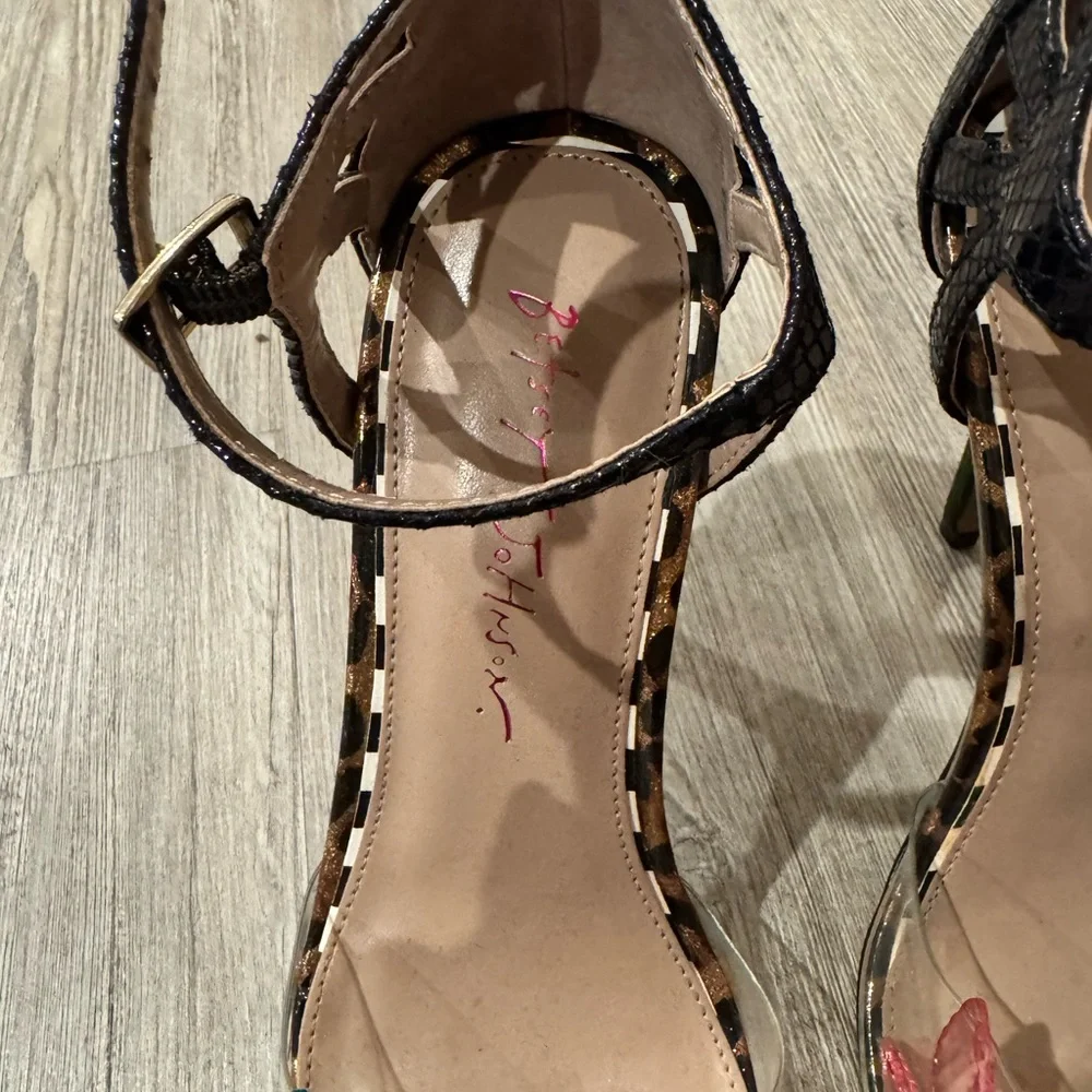 Betsey Johnson Multicolor Floral Heels - Picture 3 of 7